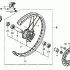 CRF450R Переднее колесо