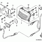 VTX1800N3 Задний фонарь