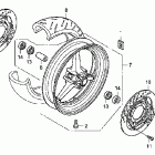 CBR1000RR Переднее колесо