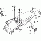 CRF230F Заднее крыло