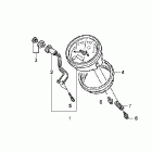 VT750CA Спидометр