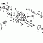 VTX1800F3 Масляный насос и фильтр
