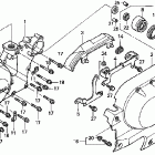 VTX1800F2 Крышка картера левая