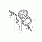 VT750CA Спидометр