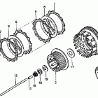 VT1100C Сцепление