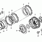 VT600CD Сцепление
