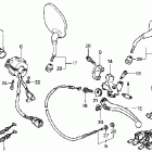 VTX1300C Рулевые переключатели