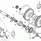 CBR1000RR Коленвал и поршни