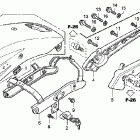 VTX1300C Заднее крыло
