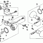 VTX1300C Сигналы поворотов перед и зад