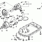 ST1300PA Масляный насос и поддон