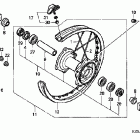 CRF450R Заднее колесо
