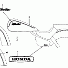 VT750CA Наклейки