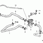 VTX1300S Air injection control valve (a)