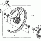 CR125R Переднее колесо