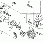 ST1300A Передний тормоз правый
