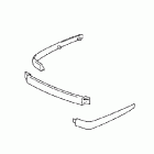 GL1800 Trunk molding kit (carbon type)