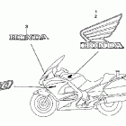 ST1300PA Наклейки