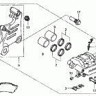 VTX1800F2 Задний торнозной суппорт 2