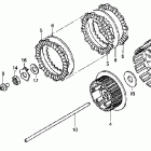 CRF250R Сцепление
