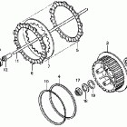 XR650R Сцепление