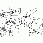 VT600CD Глушитель