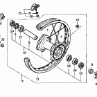 CRF250X Заднее колесо