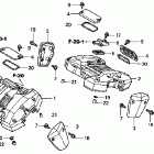 VTX1800F2 Крышка головки цилиндров