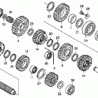 CRF450X Трансмиссия