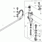 CRF450R Задний тормозной цилидр