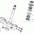 CR125R Траверса нижняя