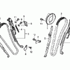 VT750DCA Цепь ГРМ и натяжитель