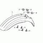 CR85RB Переднее крыло