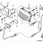 VTX1800N2 Задний фонарь