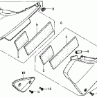 CB900F Боковая панель