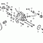 VTX1800F2 Масляный насос и фильтр
