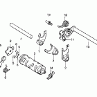 CRF100F Вилка переключения передач