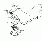 VT750DCA Фильтр картерных газов