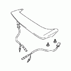 GL1800 Rear spoiler (w / brake light) ('06-)