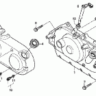 VT750CA Крышка картера правая