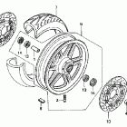 VTX1800F2 Front wheel (vtx1800f)
