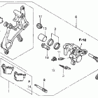CR125R Задний суппорт тормозной