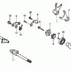 VT1100C2 Вилка переключения передач