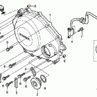 CBR1000RR Крышка картера правая