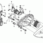 VT750CA Воздухозаборник