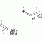 CRF450R Масляный насос