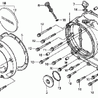 VT1100C2 Крышка картера правая