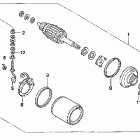 CBR1000RR Стартер электрический