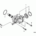 VTX1300C Дифференциал