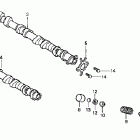 CB900F Распредвал и клапана